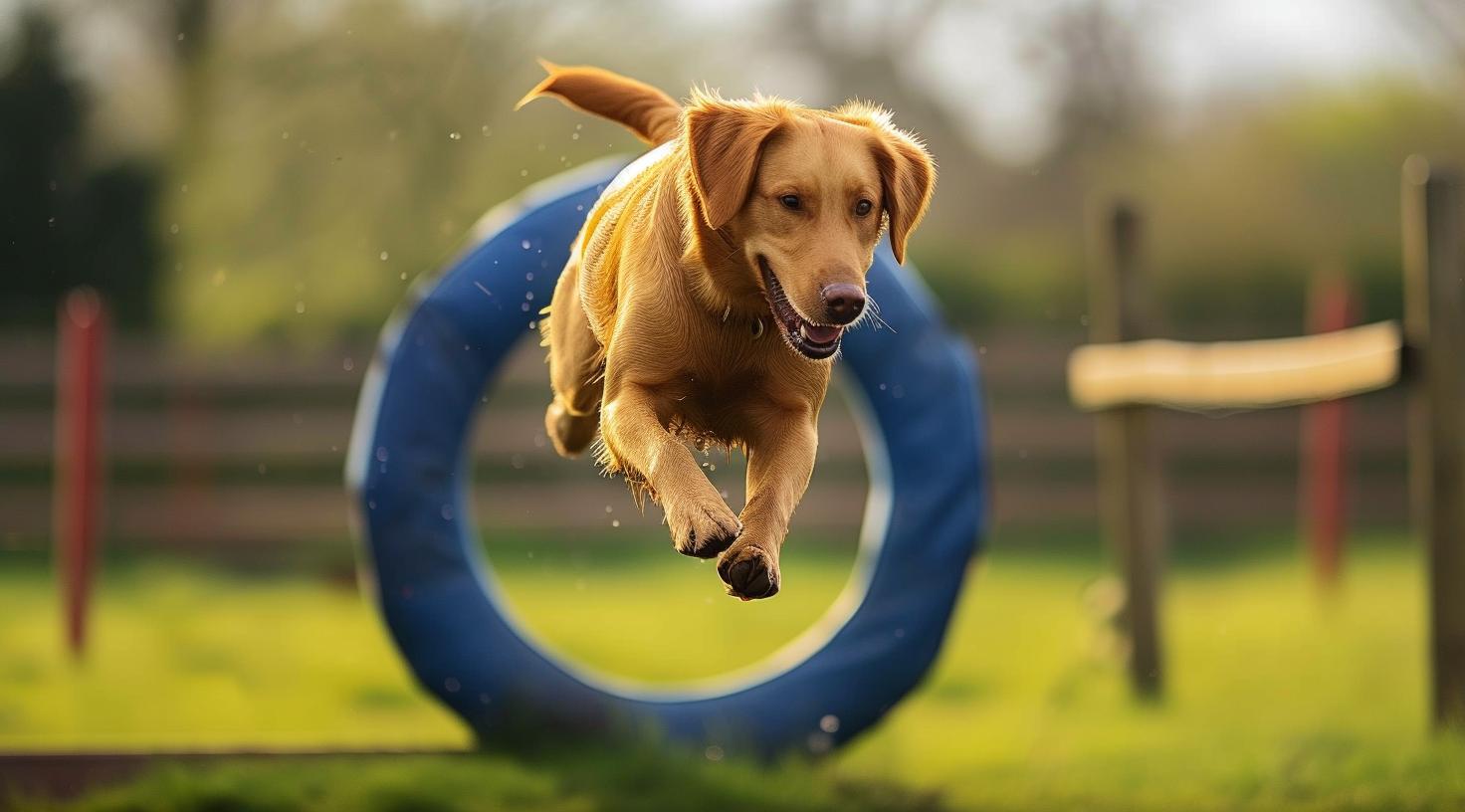 Spaß und Bewegung mit Hundespielzeug